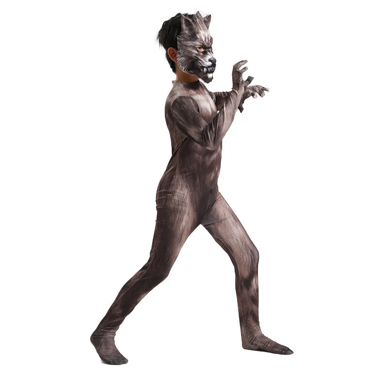 Fantasia Infantil O Menino Lobo Alcateia Kids - Promoção de Carnaval 2025