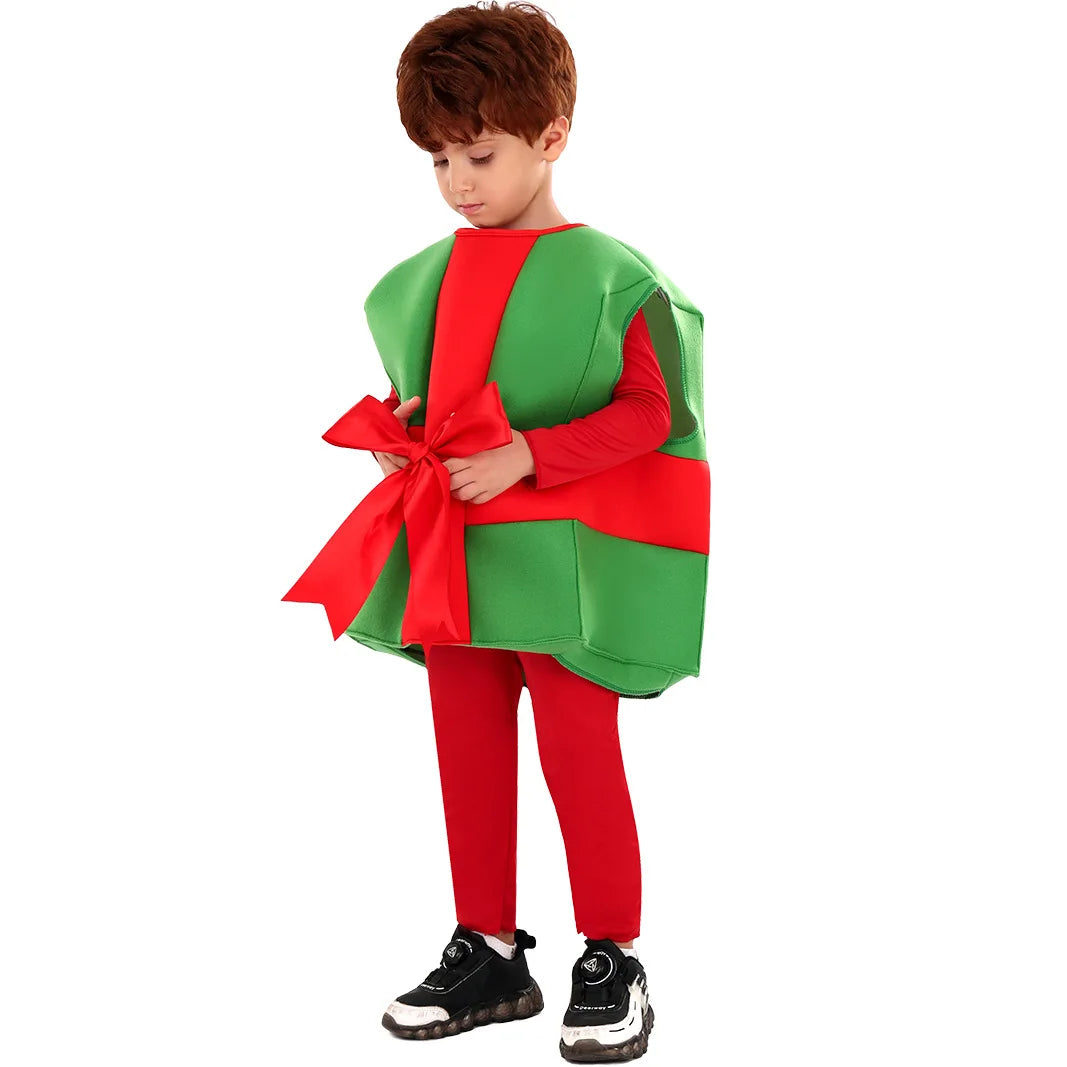 Fantasia Infantil Presente de Natal - Promoção Carnaval 2025