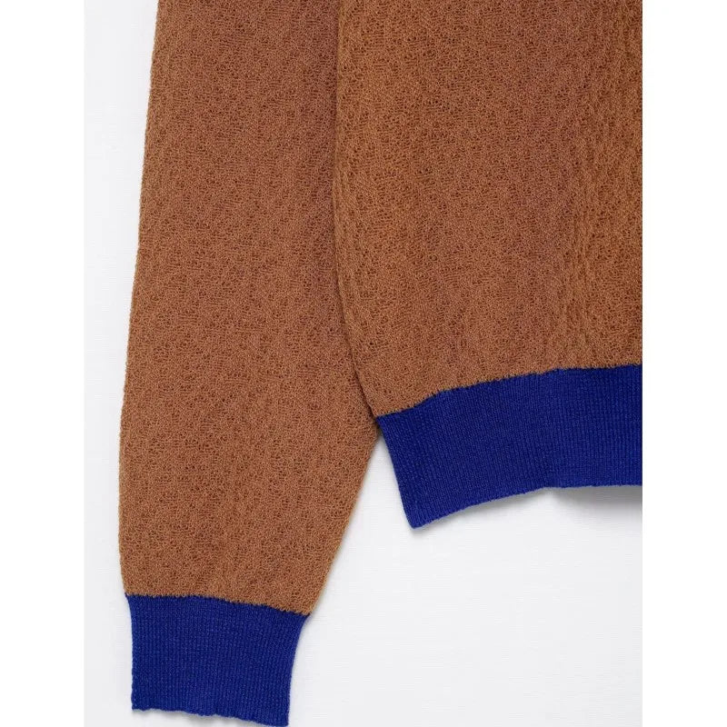 Casaco Feminino Texturizado Estilo Cardigã - Promoção De Inverno 2025