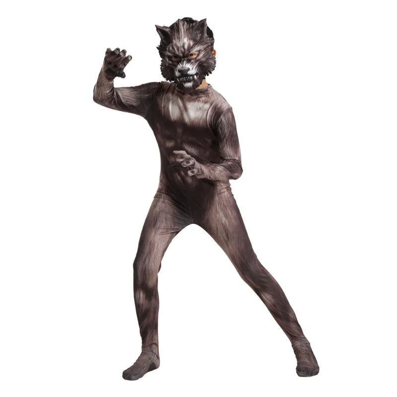 Fantasia Infantil O Menino Lobo Alcateia Kids - Promoção de Carnaval 2025