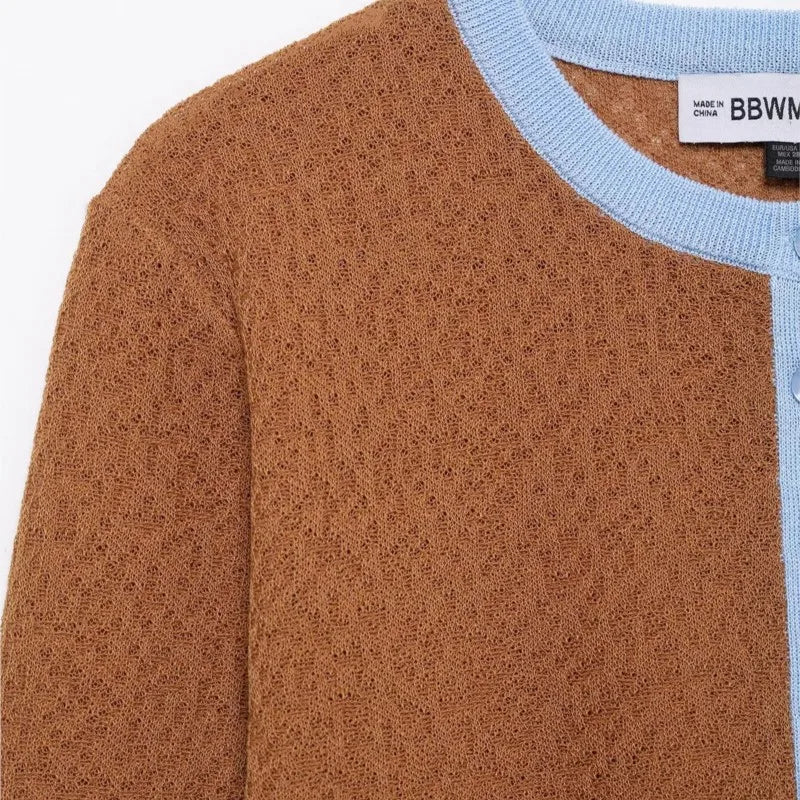 Casaco Feminino Texturizado Estilo Cardigã - Promoção De Inverno 2025