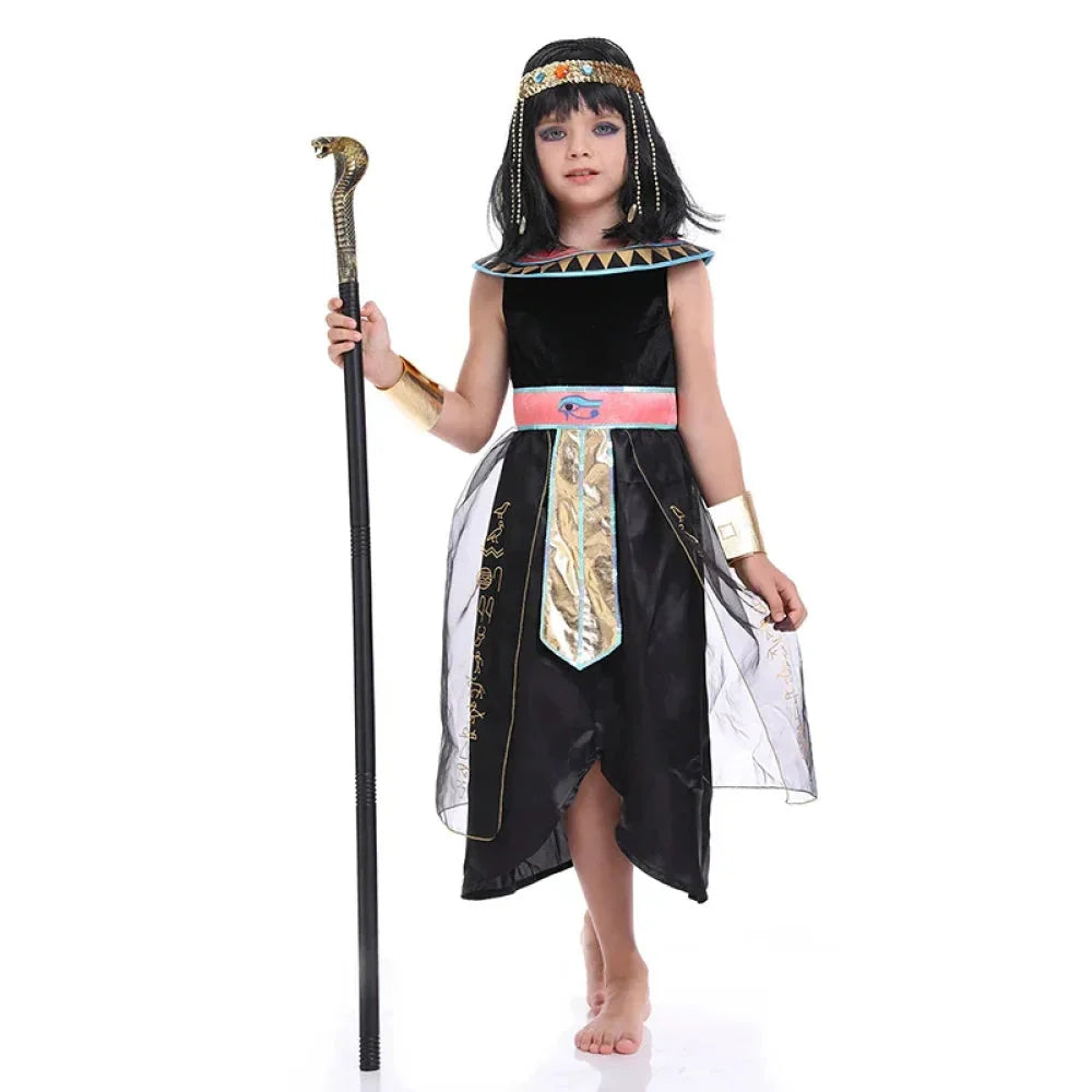 Fantasia Infantil Personagem Cleópatra Promoção de carnaval 2025