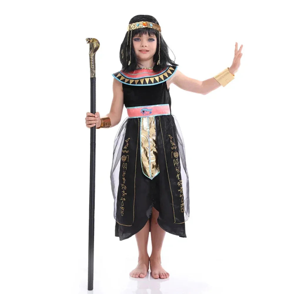 Fantasia Infantil Personagem Cleópatra Promoção de carnaval 2025