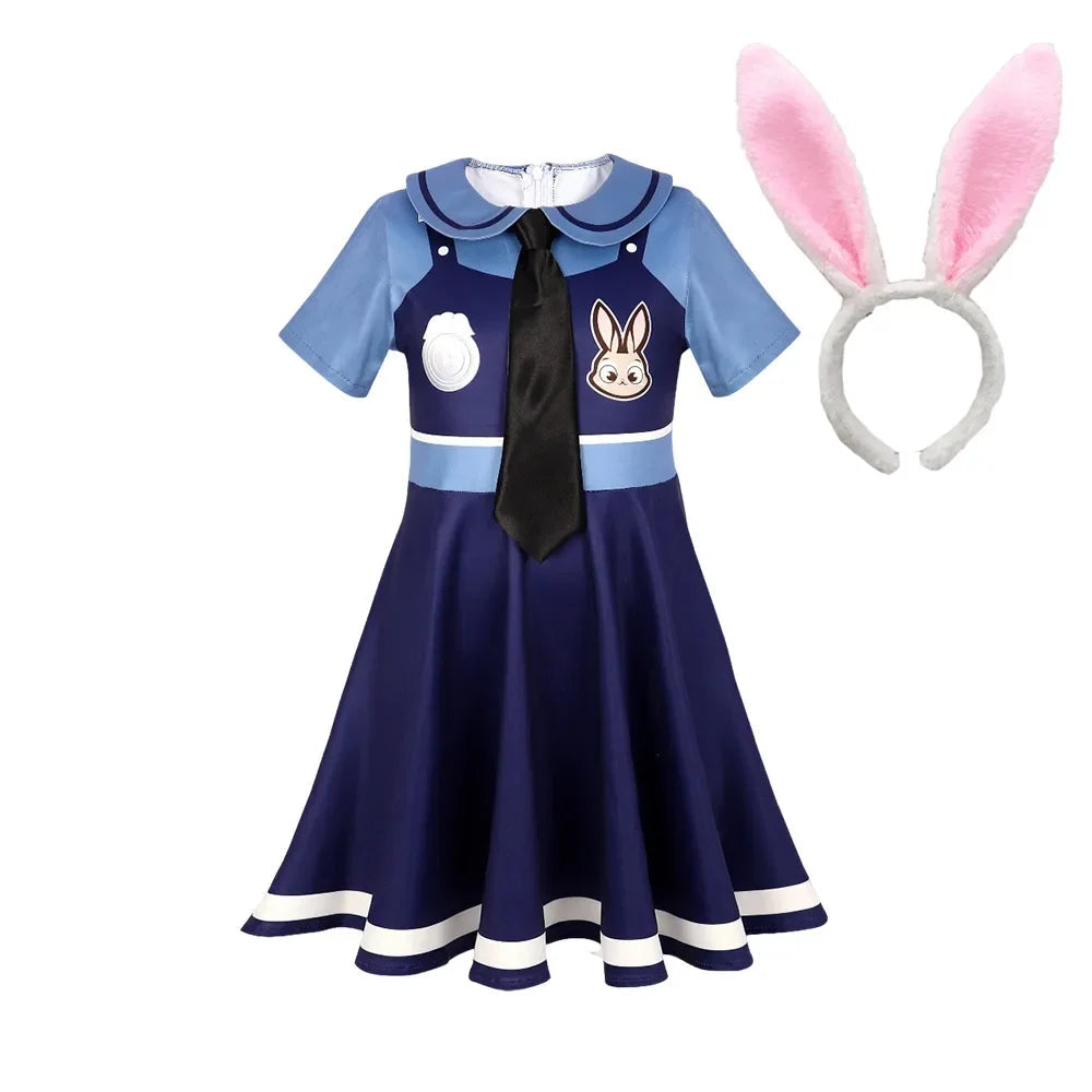 Fantasia Infantil Personagem Judy Hopps Zootopia - Promoção Carnaval 2025