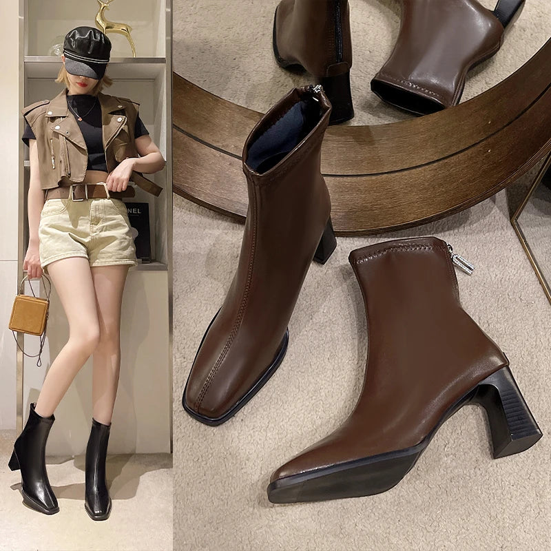 Bota Feminina Tendência Elegante - Promoção De Inverno 2025