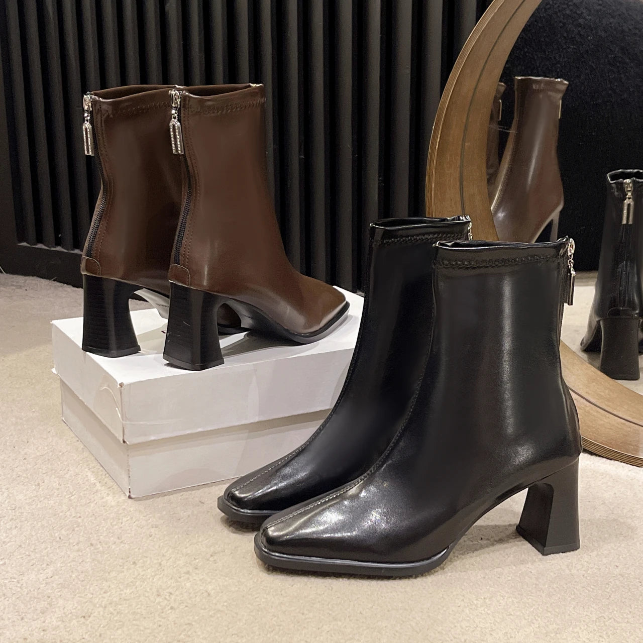 Bota Feminina Tendência Elegante - Promoção De Inverno 2025