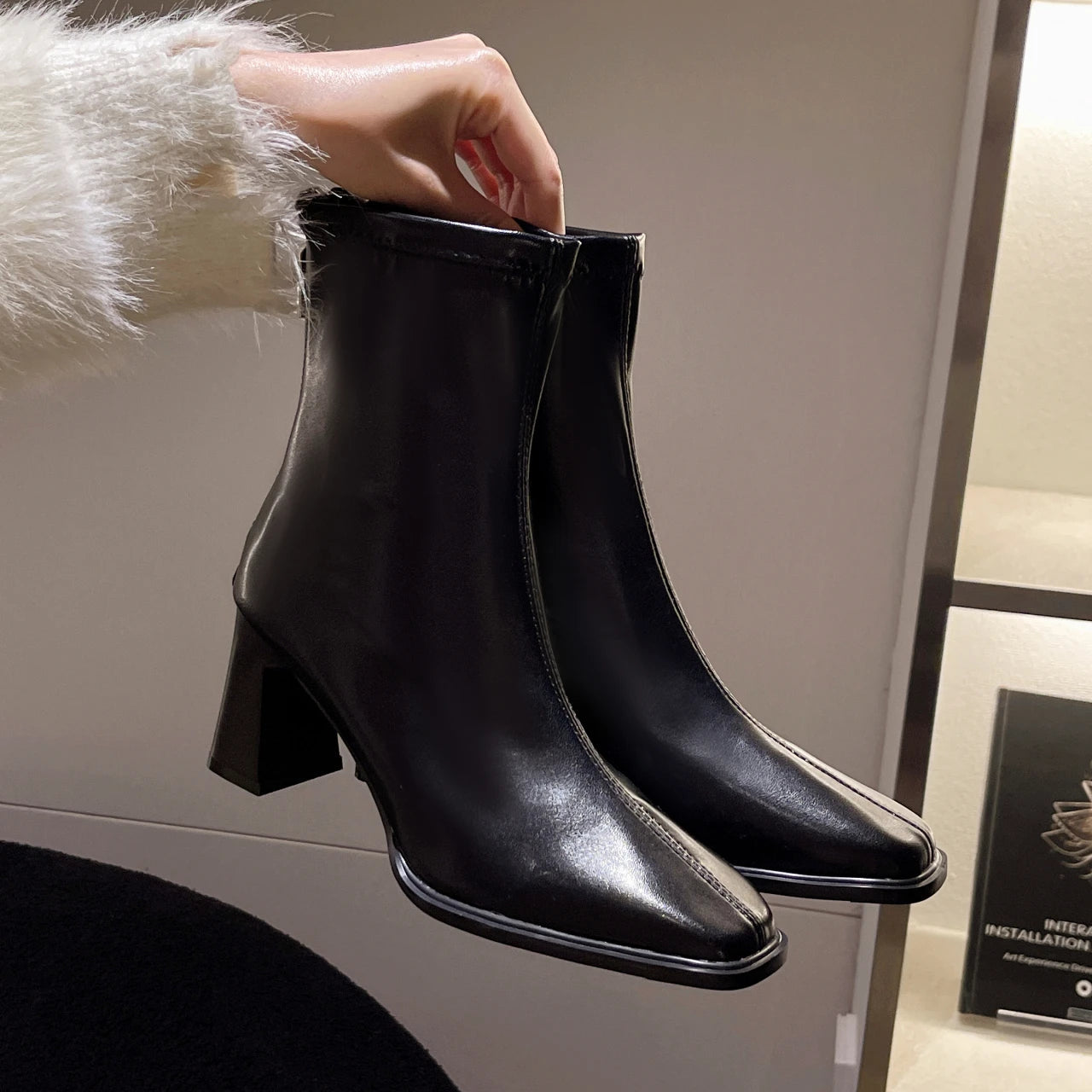 Bota Feminina Tendência Elegante - Promoção De Inverno 2025