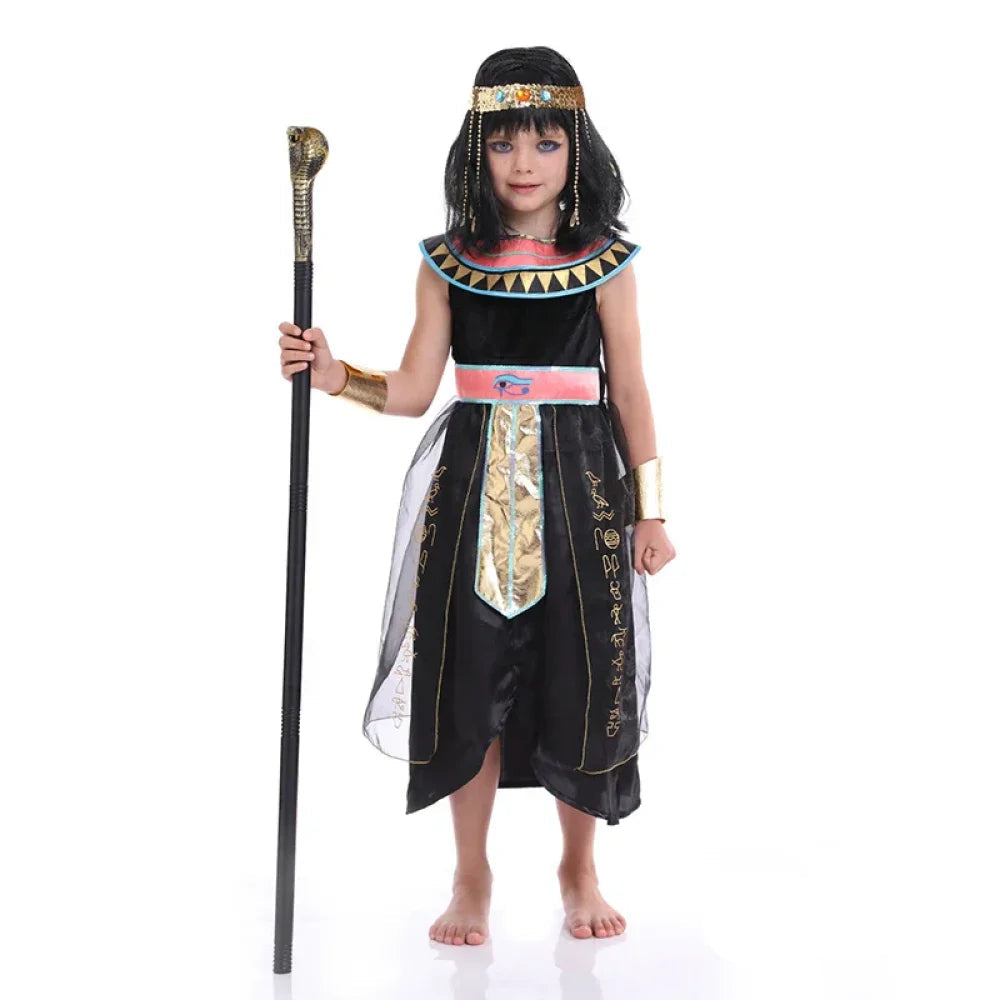 Fantasia Infantil Personagem Cleópatra Promoção de carnaval 2025