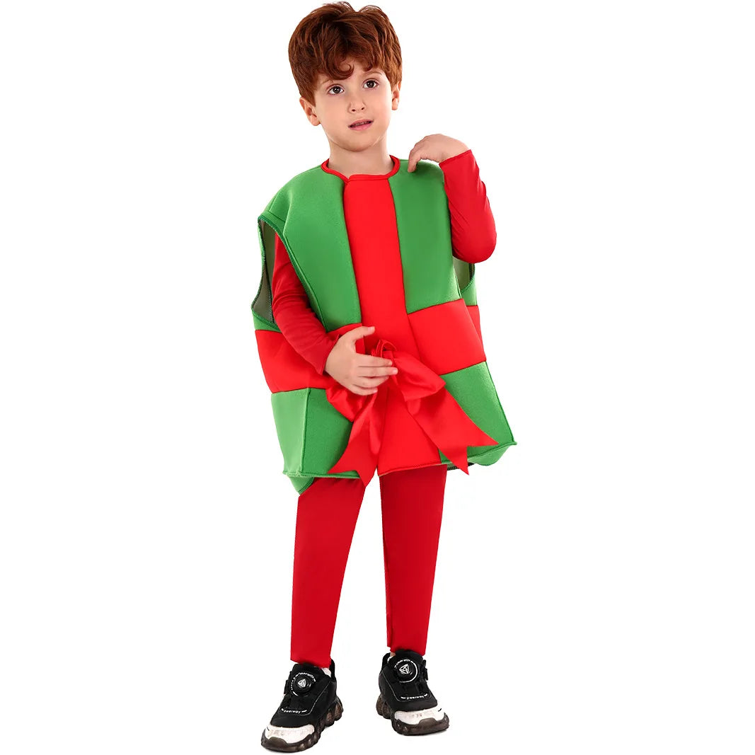 Fantasia Infantil Presente de Natal - Promoção Carnaval 2025