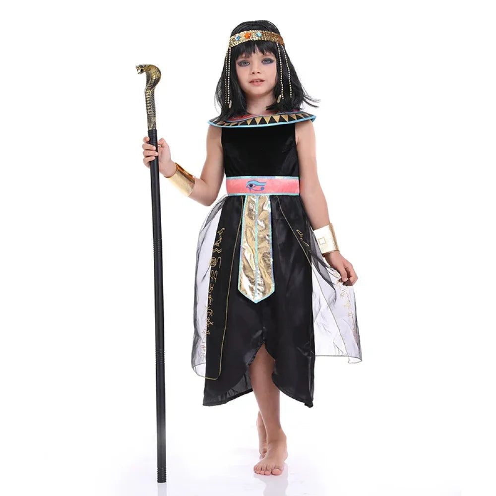 Fantasia Infantil Personagem Cleópatra Promoção de carnaval 2025