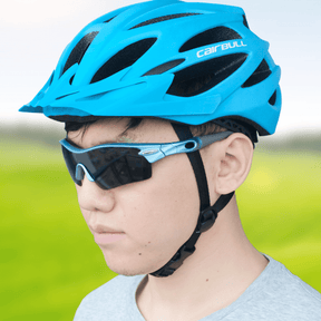 Capacete para Ciclismo Cairbull X-Tracer + Óculos de Sol Brinde - Promoção de Outubro