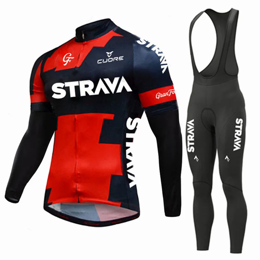 Bretelle Masculino Conjunto Ciclismo Strava