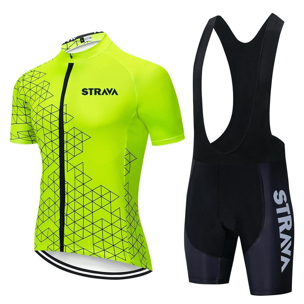 Conjunto Ciclismo Bretelle Masculino Aerofit