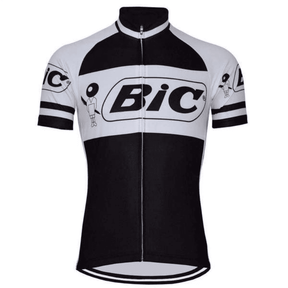 Camisa Masculina de Ciclismo Manga Curta BIC Retro