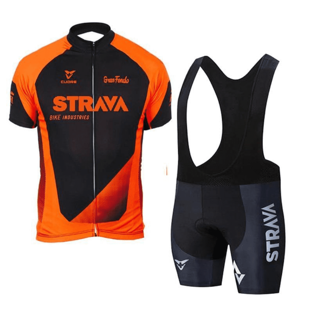 Conjunto Ciclismo Bretelle Masculino Secagem Rápida - Promoção 2025