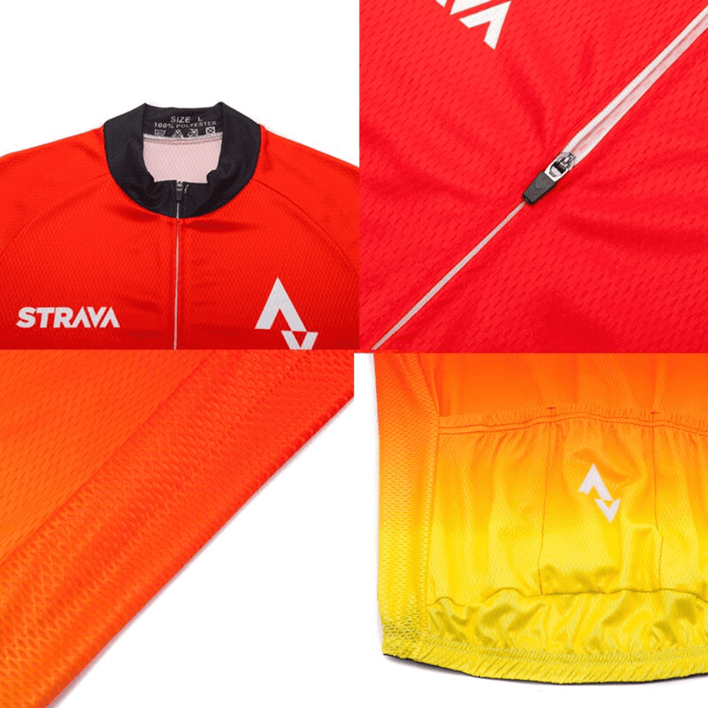 Conjunto Bretelle Masculino para Ciclismo Strava Manga Curta - Promoção de Setembro