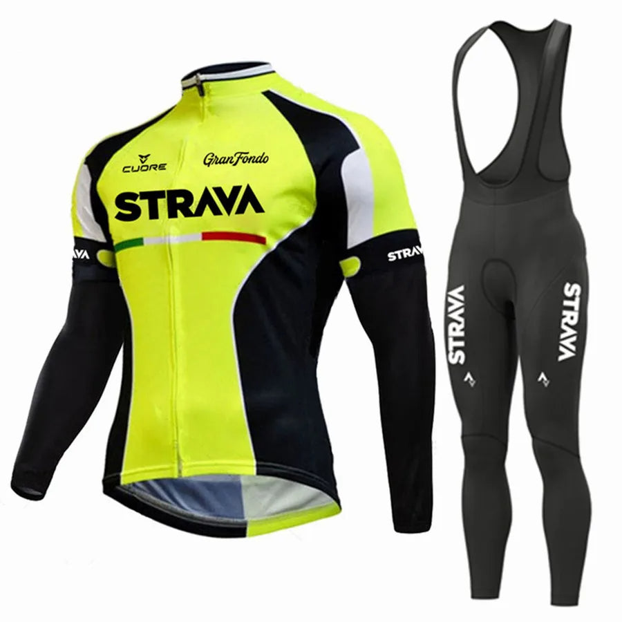 Bretelle Masculino Conjunto Ciclismo Strava