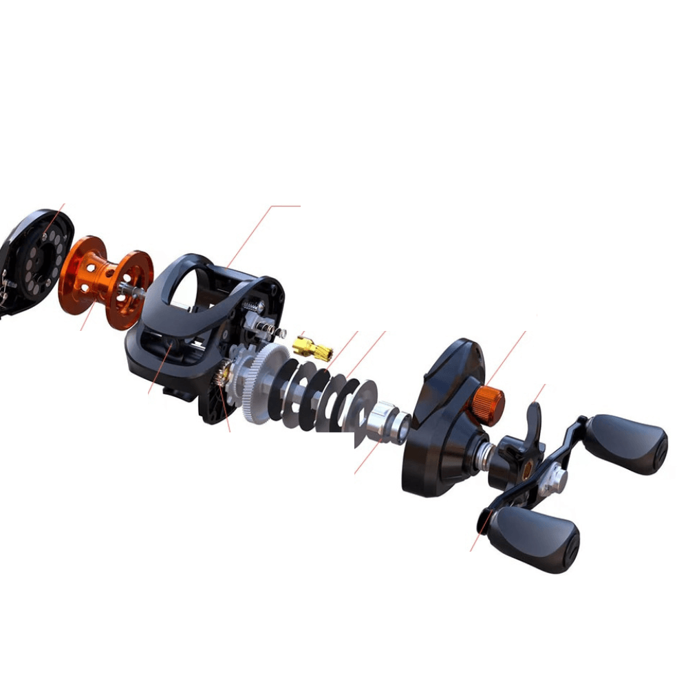 Carretilha Vigilant GLS | 18 Rolamentos | 8kg Drag | Recolhimento 6.3:1