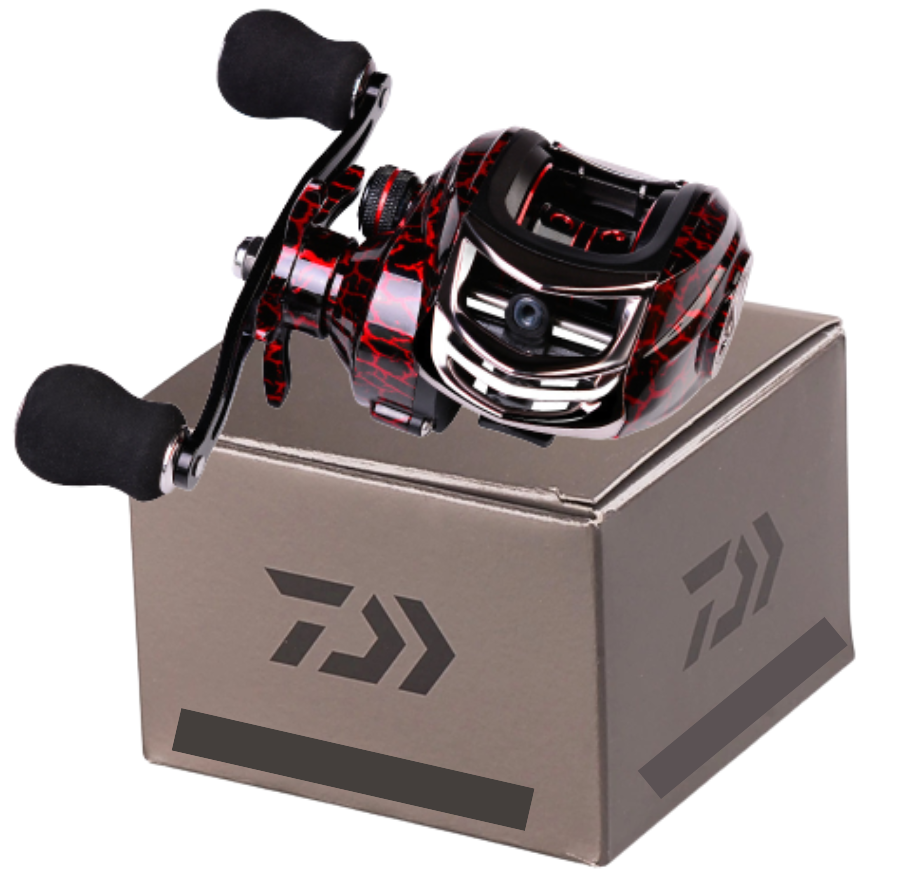 Carretilha Daiwa DW134 - 18 Rolamentos + BÔNUS: Isca Artificial