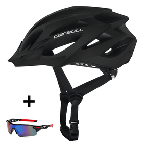 Capacete para Ciclismo Cairbull X-Tracer + Óculos de Sol Brinde - Promoção de Outubro