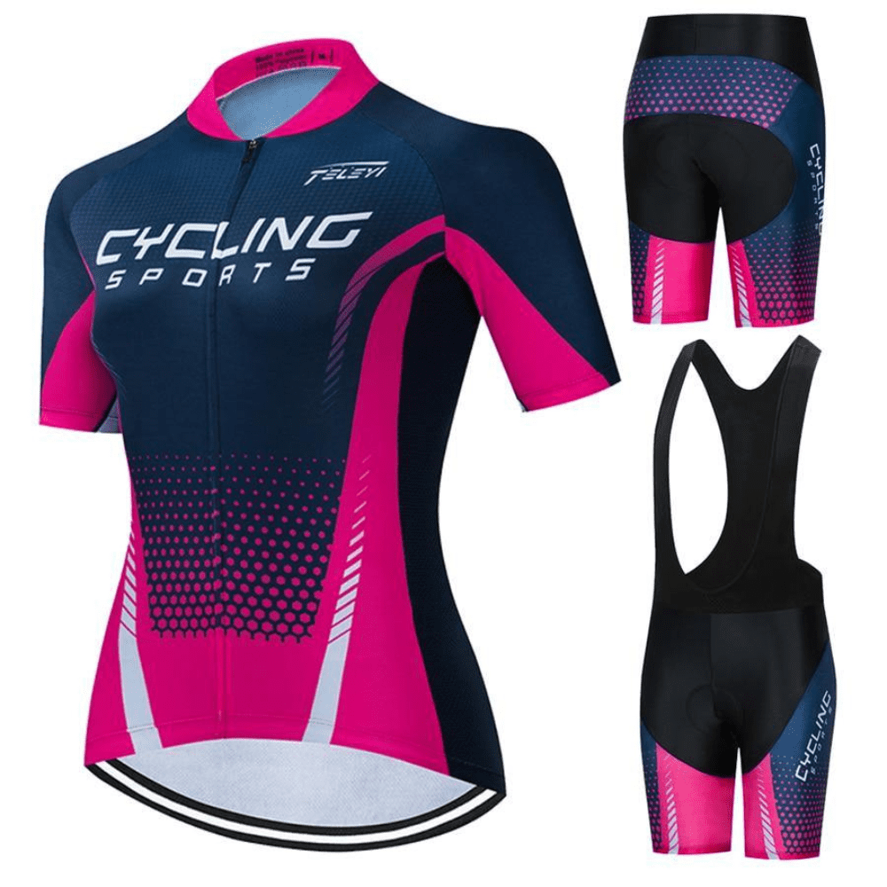 Bretelle Feminino Conjunto Pro Cycling - Promoção 2025