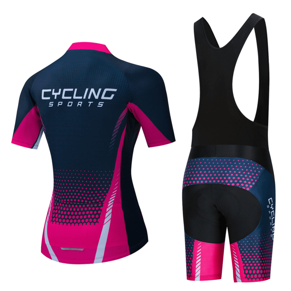 Bretelle Feminino Conjunto Pro Cycling - Promoção de Setembro