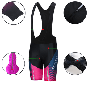 Bretelle Feminino Conjunto Pro Cycling - Promoção de Setembro