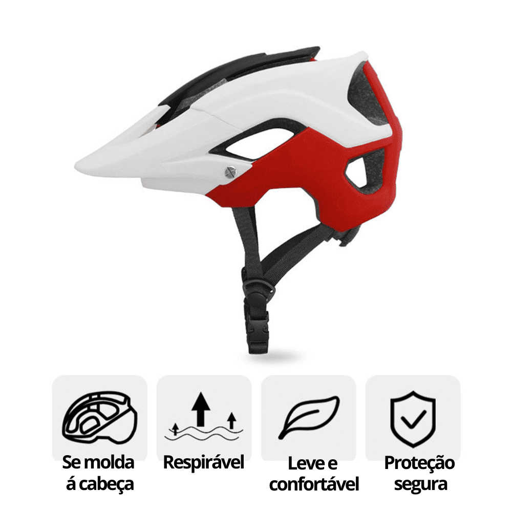 Capacete de Ciclismo Com Airflow