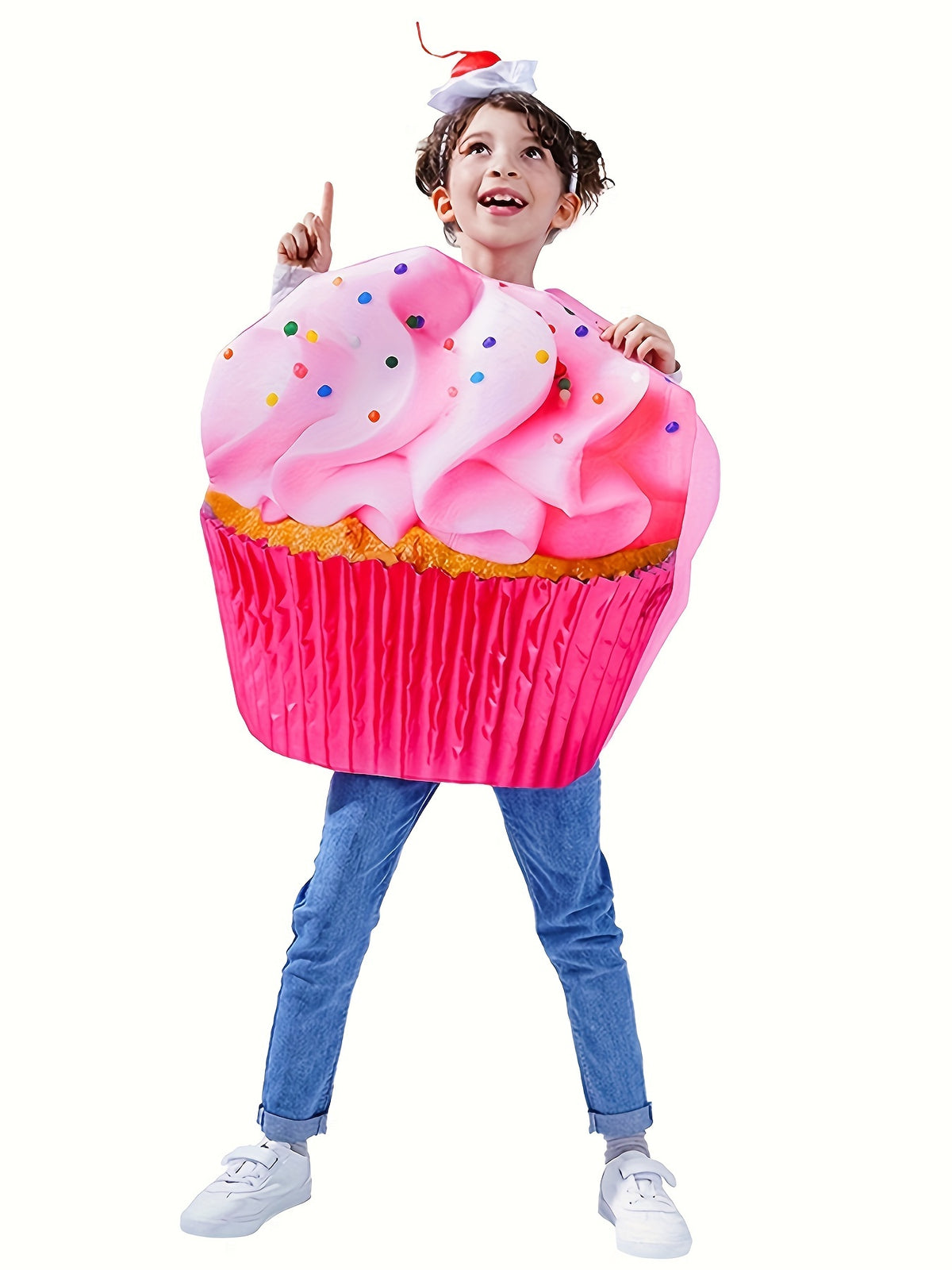 Fantasia Infantil Feminina Cupcake Fantasia Para Festas Material De Qualidade