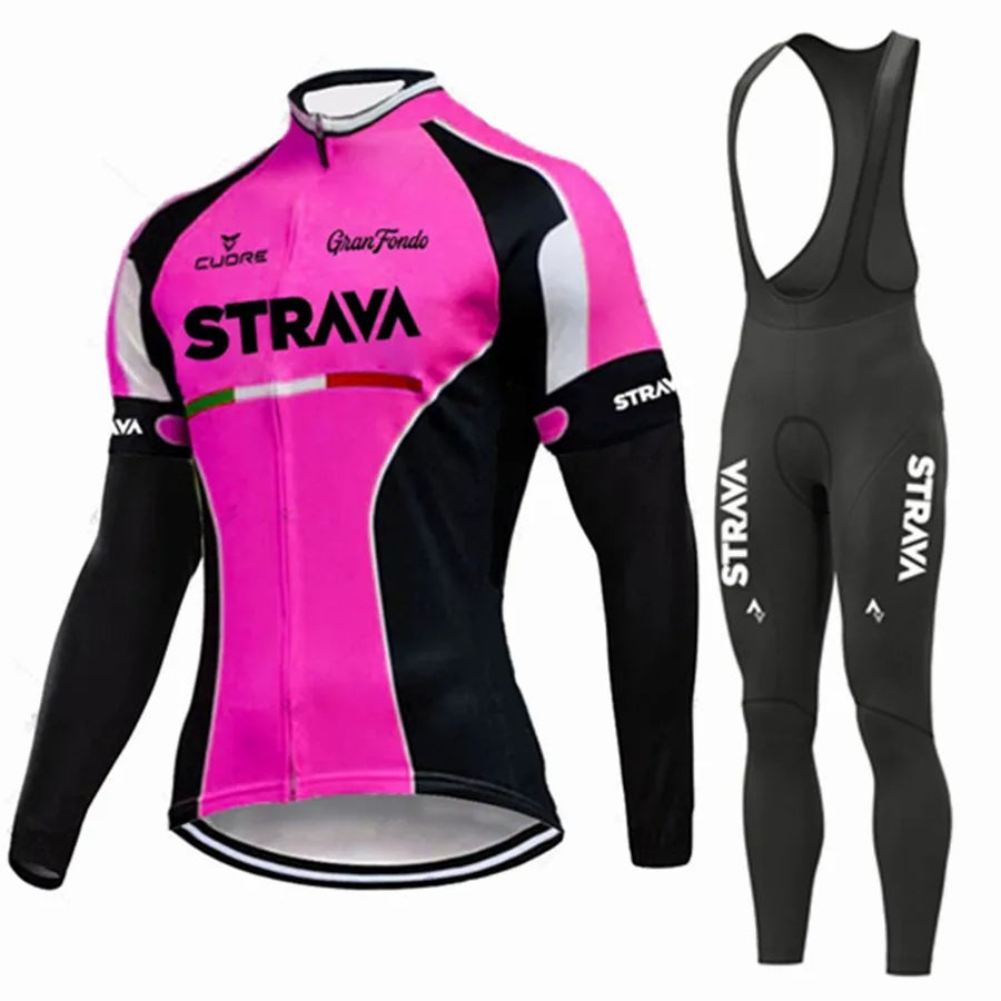 Bretelle Masculino Conjunto Ciclismo Strava