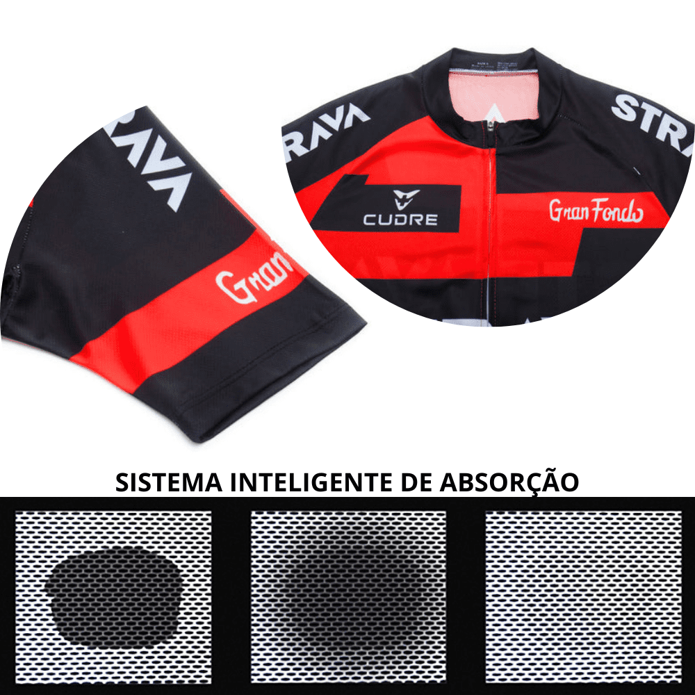 Camisa para Ciclismo Masculina SlimFit