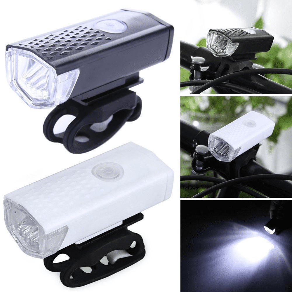 Farol para Bicicleta com Luz de LED