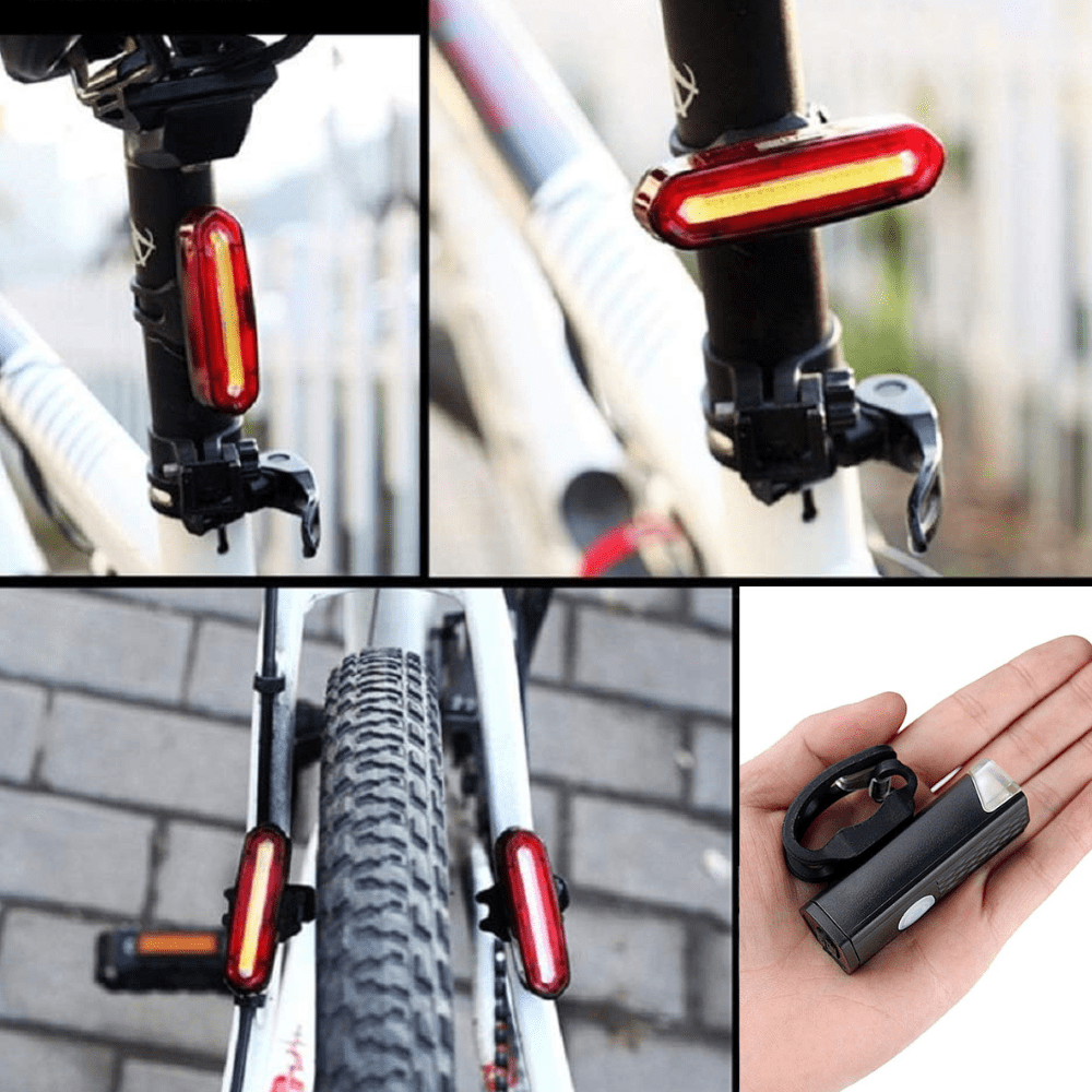 Farol para Bicicleta com Luz de LED