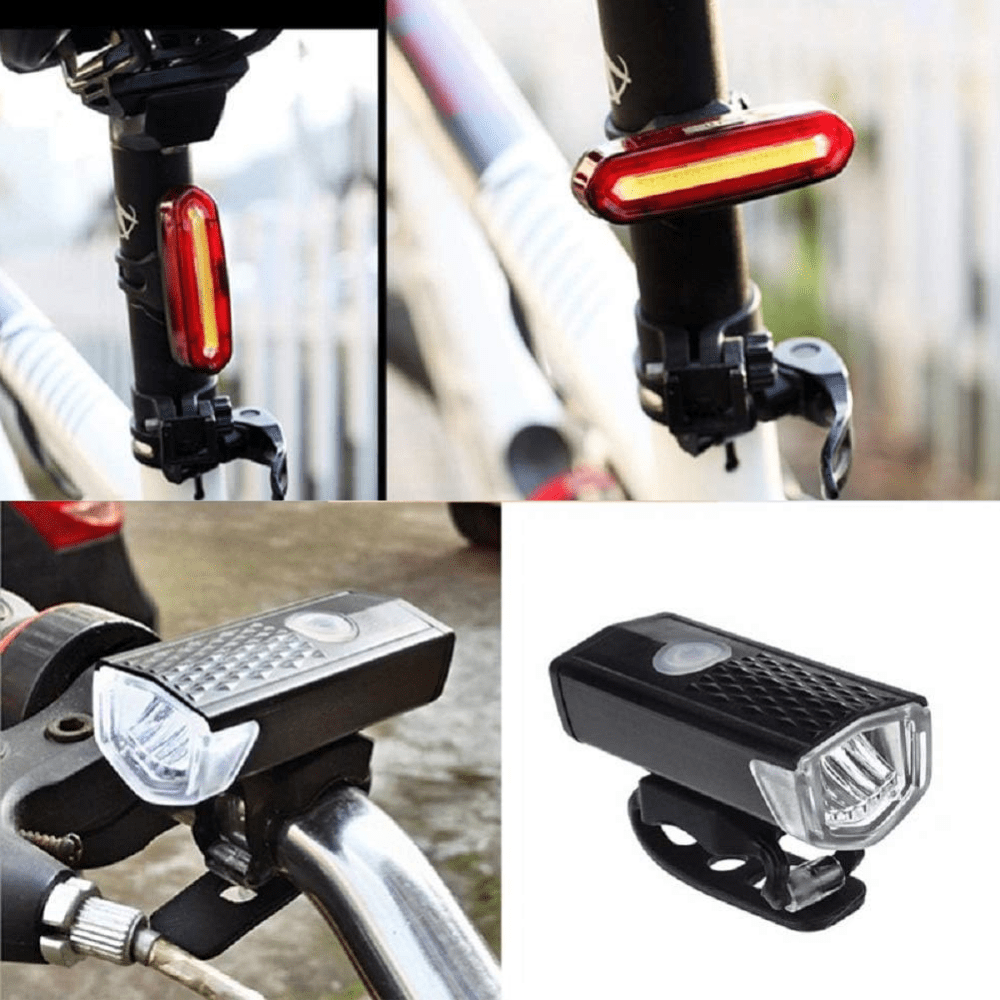 Farol para Bicicleta com Luz de LED