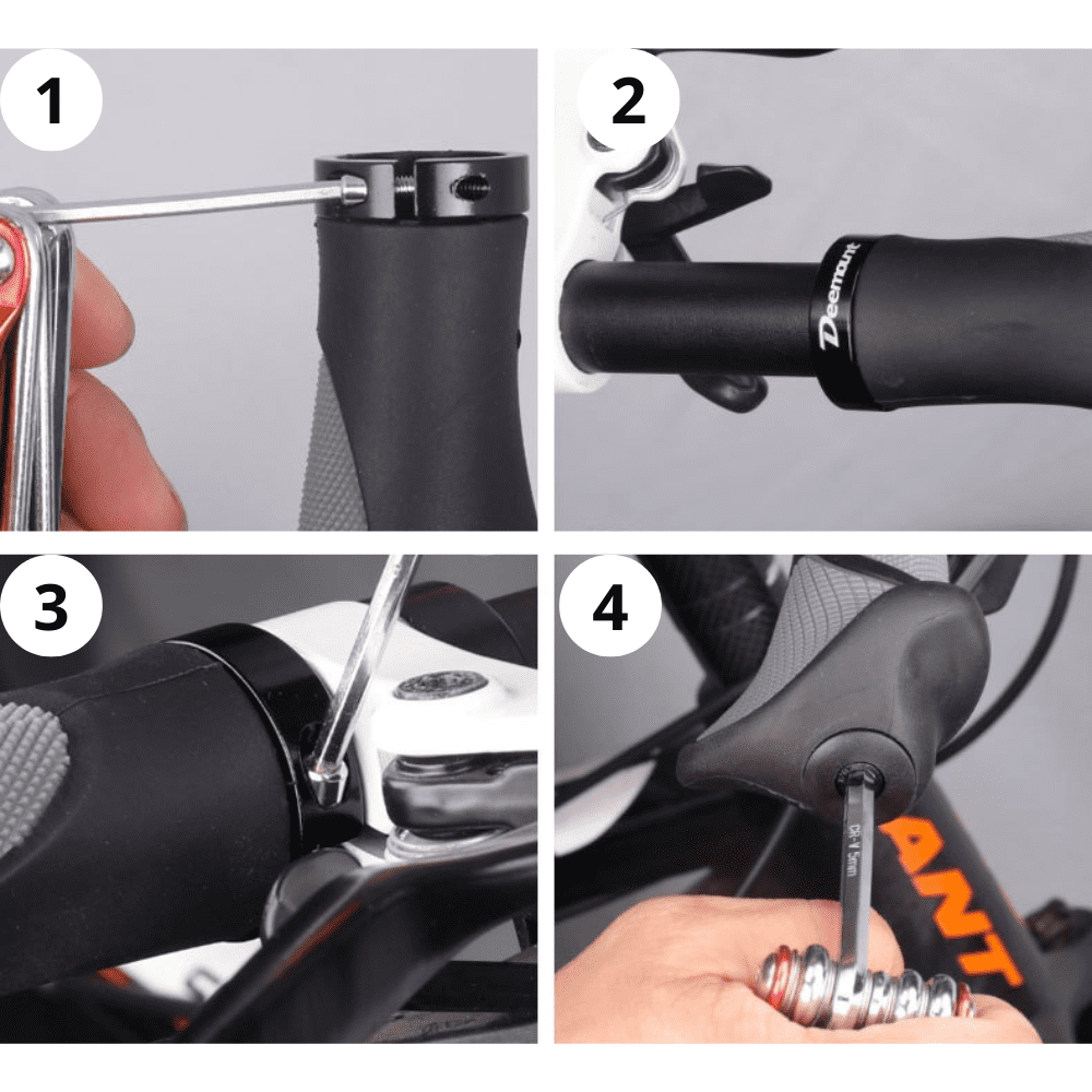 Manopla para Bike com Bar End Aerocomfort