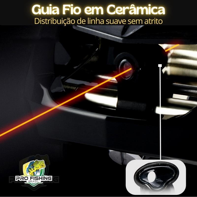 Nova Carretilha BIG GAME RED FERNO 300 - 15kg de DRAG - Frete Grátis