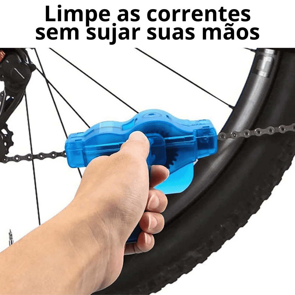 Limpador de Corrente Para Bike