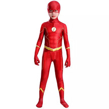 Fantasia Infantil Macacão Unissex Super Herói Flash Design Realista