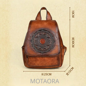 Mochila Feminina Design Retrô Elegante Modelo Saco