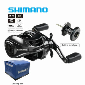 Carretilha Shimano Diamond Black - 12 Rolamentos - 15kg Drag