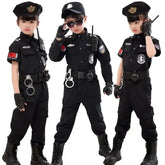 Fantasia Infantil Masculina Policial Com Acessórios Fantasia Completa