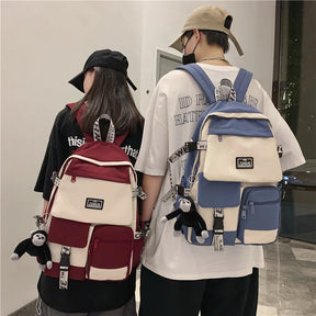 Mochila Escolar Para Adolescentes Modelo Coreano