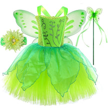 Vestido Tinker Bell Tutu - Promoção Carnaval 2025