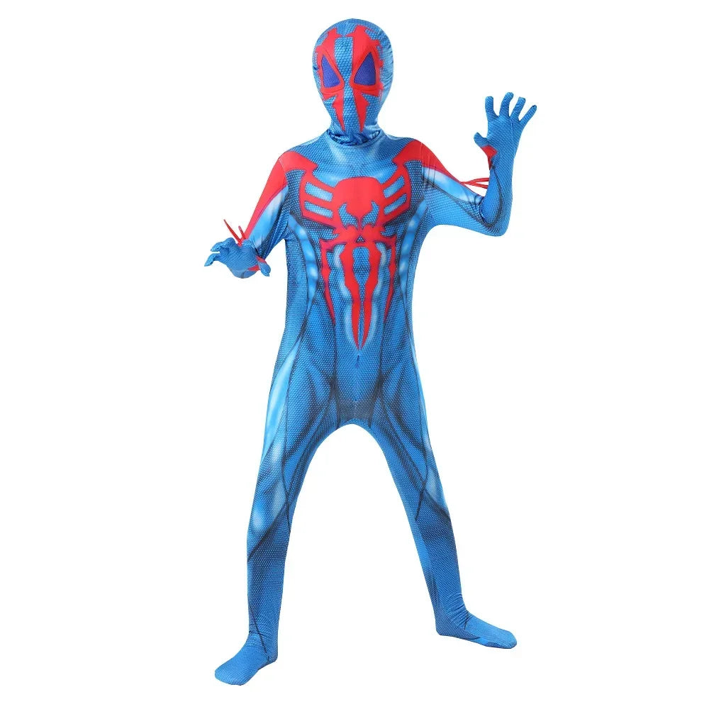 Fantasia Infantil Masculina Macacão Super-herói Spiderman Material de Qualidade