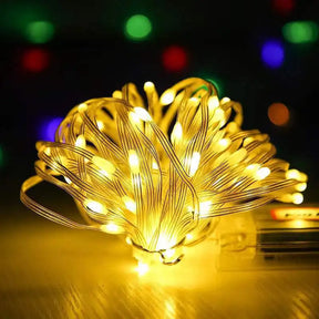 Cortina De LED Cordão De Fada Decoração Ano Novo Para Festas e Casa