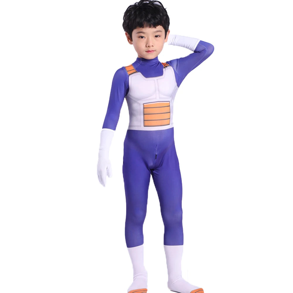 Fantasia Infantil Vegeta Design Realista Com Excelente Acabamento Alta Qualidade