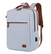 Mochila Executiva Design Quadrado Com Carregamento USB