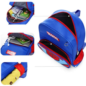 Mochila Escolar Infantil Masculina Design Super Herói Acompanha Bolsinha