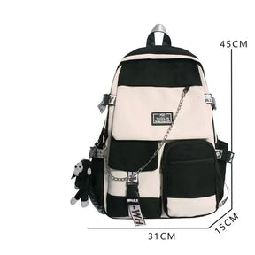 Mochila Escolar Para Adolescentes Modelo Coreano