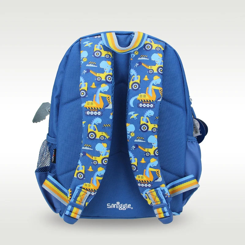 Mochila Escolar Infantil Masculina Estampa Carrinho Desenho Animado